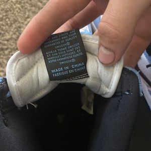 University blue Jordan’s (barely used)